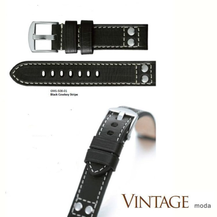 Ремінець Banda GM1-508-01 (22x22 Black)