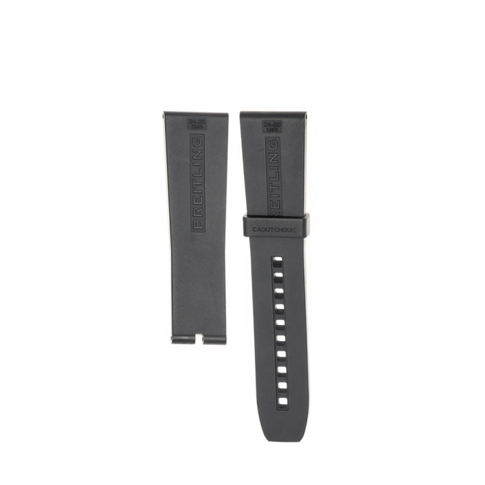 Ремінець на годинник  Breitling Black Diver Pro Rubber Strap 139S