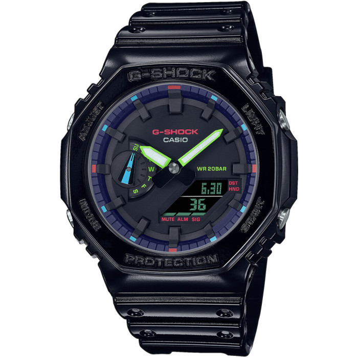 Годинник Casio G-SHOCK Classic GA-2100RGB-1AER