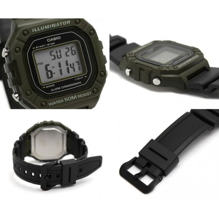 Годинник CASIO W-218H-3AVEF
