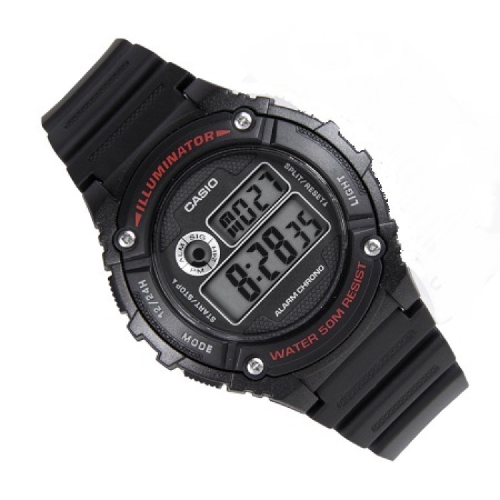 Годинник CASIO W-216H-1AVEF