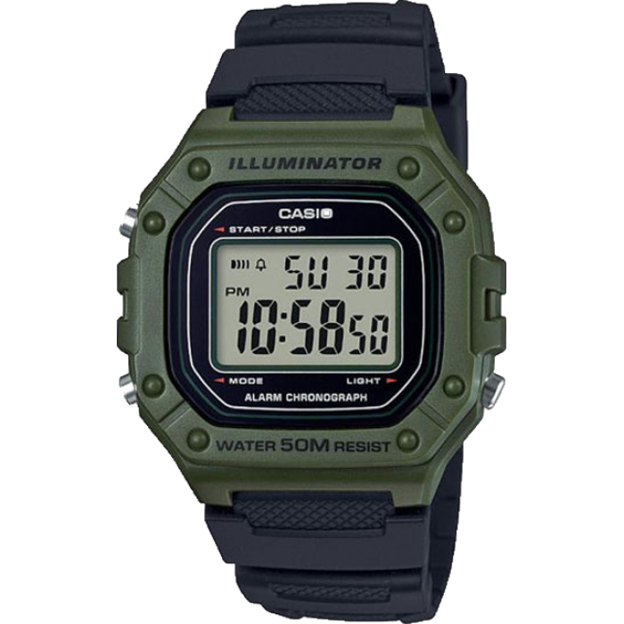 Годинник CASIO W-218H-3AVEF