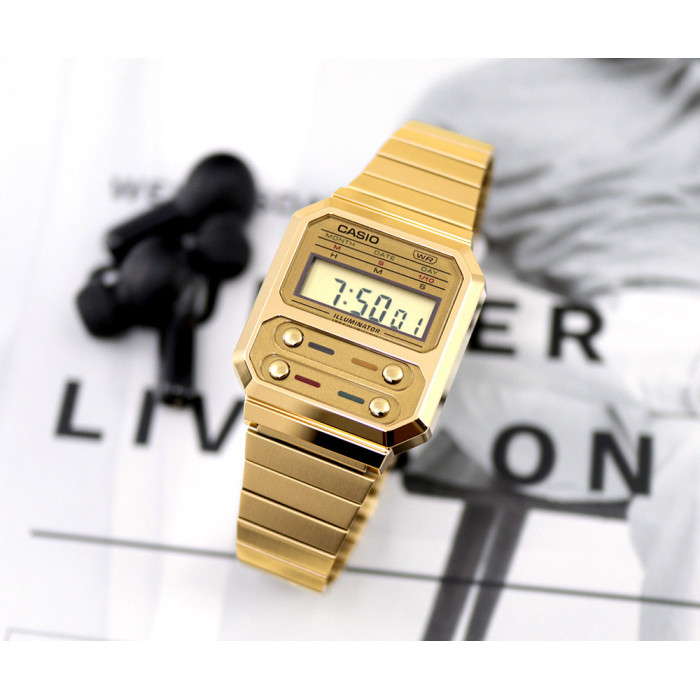 Годинник Casio VINTAGE EDGY A100WEG-9AEF