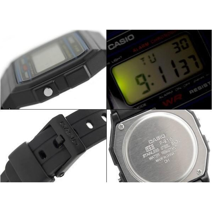 Годинник Casio F-91W-1YEG