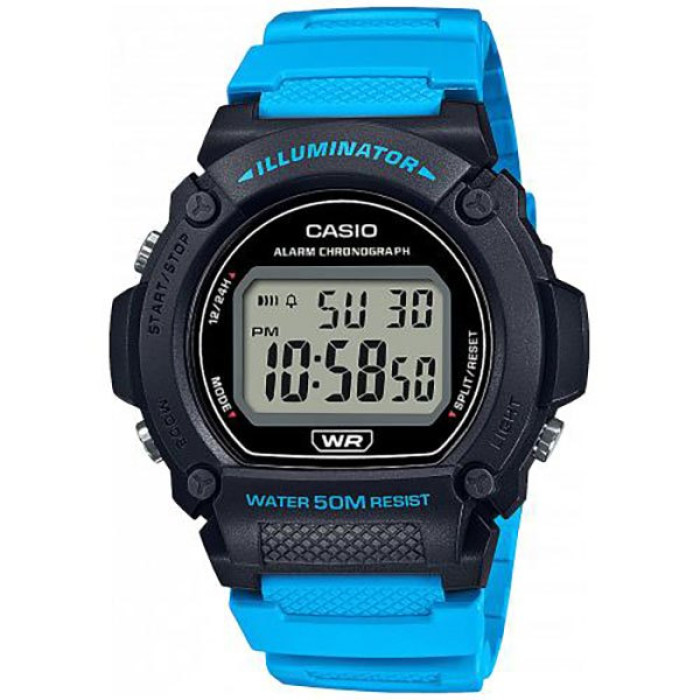 Часы CASIO W-219H-2A2VEF
