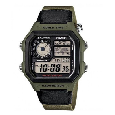 Часы Casio Standard Digital AE-1200WHB-3BVDF