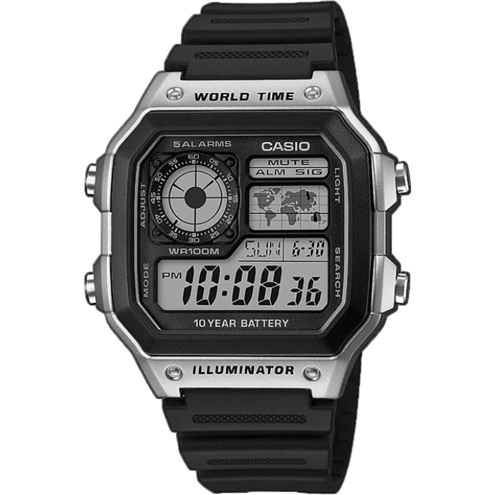 Годинник CASIO AE-1200WH-1CVEF