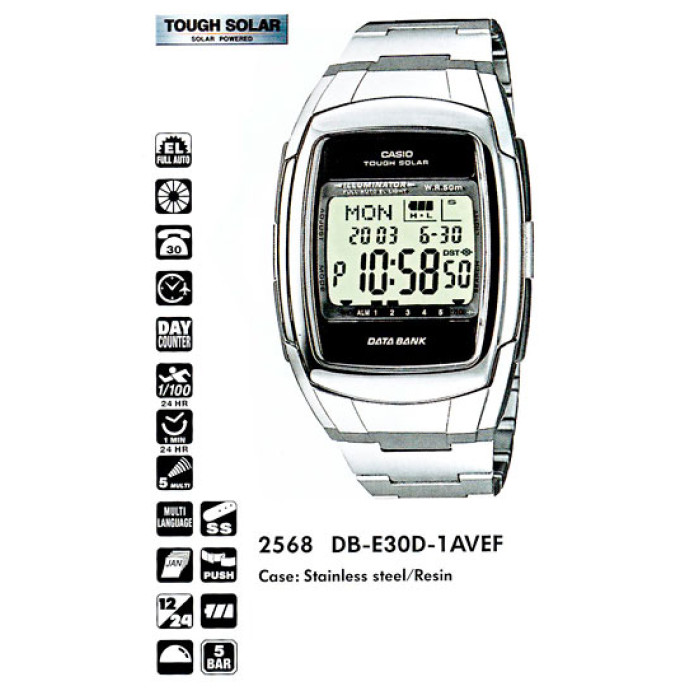 Годинник CASIO DB-E30D-1AVEF