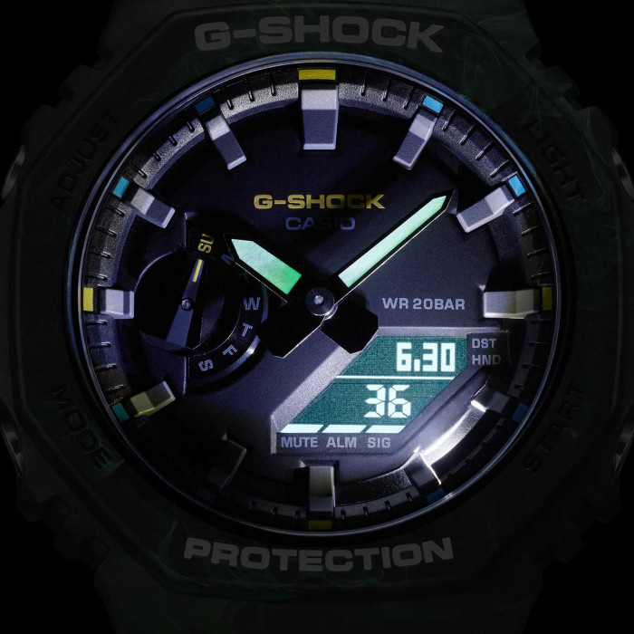 Годинник CASIO G-SHOCK GA-2100FR-3AER