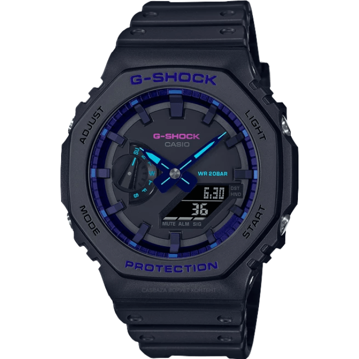 Годинник CASIO G-SHOCK GA-2100VB-1AER