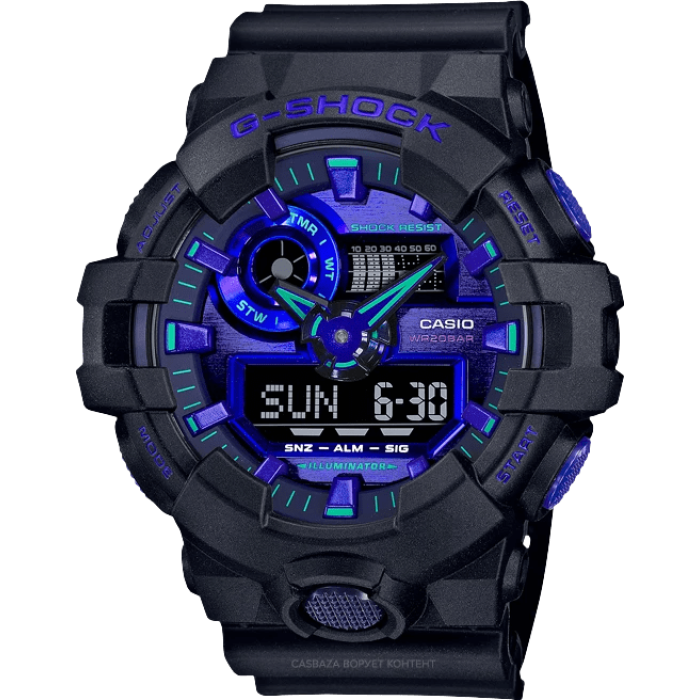 Годинник CASIO G-SHOCK GA-700VB-1AER