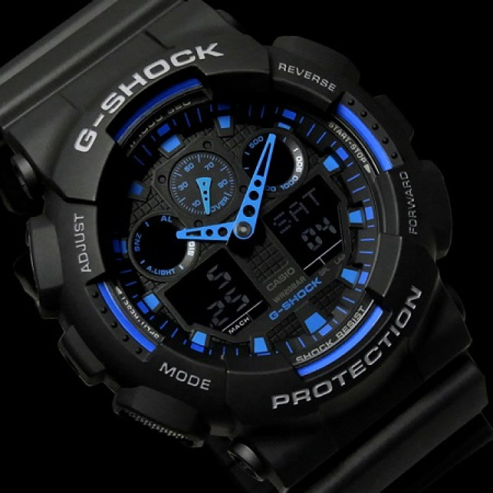 Годинник CASIO G-SHOCK GA-100-1A2ER