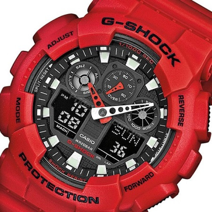 Годинник CASIO G-SHOCK GA-100B-4AER