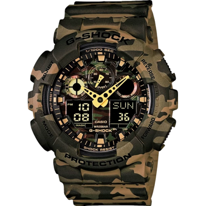 Годинник CASIO G-SHOCK GA-100CM-5AER