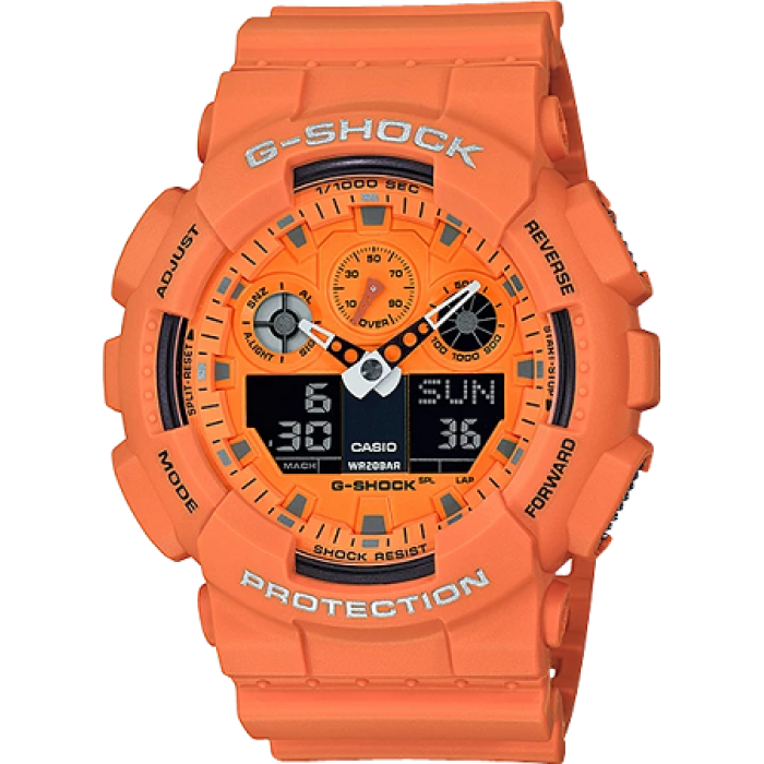 Годинник CASIO G-SHOCK GA-100RS-4AER