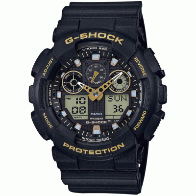 Годинник CASIO G-SHOCK GA-100GBX-1A9ER