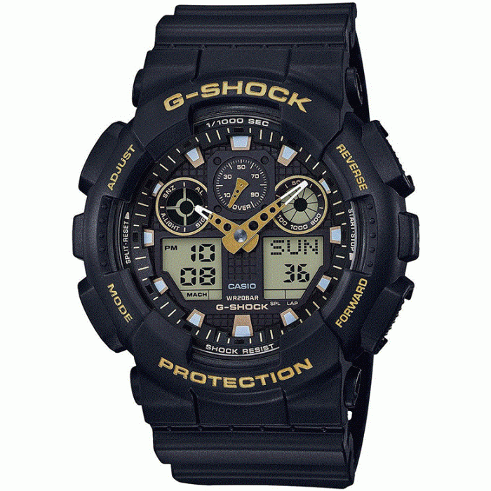 Годинник CASIO G-SHOCK GA-100GBX-1A9ER