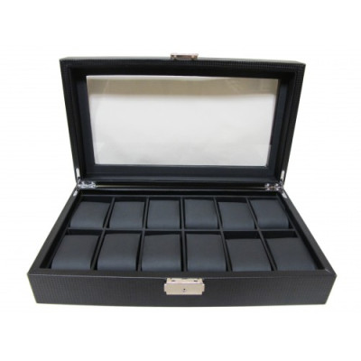 Шкатулка для хранения часов Craft 12PU.CRB.BL