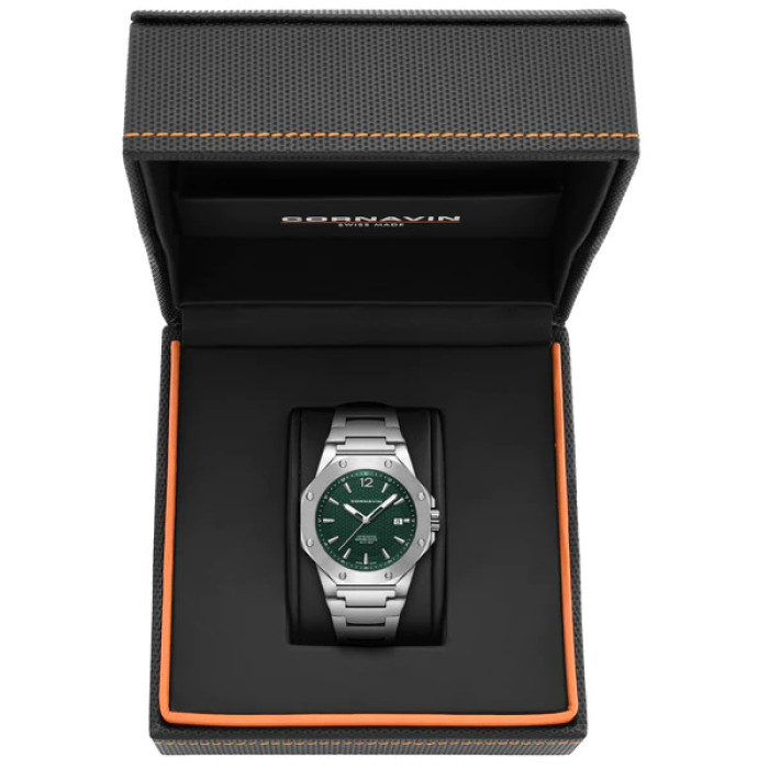 Годинник Cornavin CO 2021-2027 Downtown 3-H 41mm