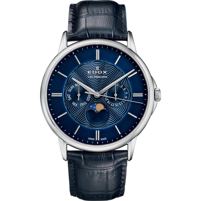 Годинник Edox Les Bemonts Moon Phase Complication 40002 3 BUIN