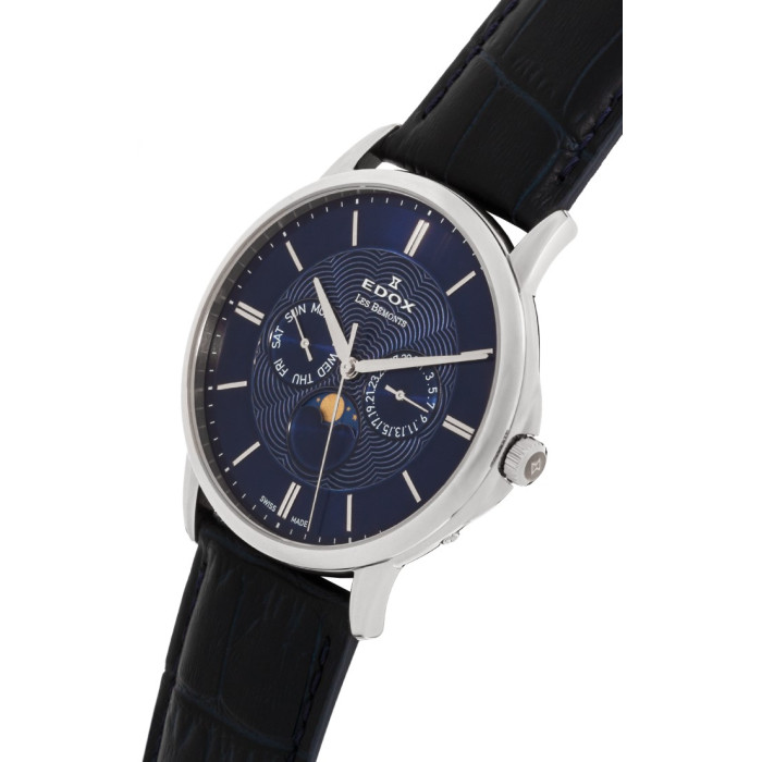 Годинник Edox Les Bemonts Moon Phase Complication 40002 3 BUIN