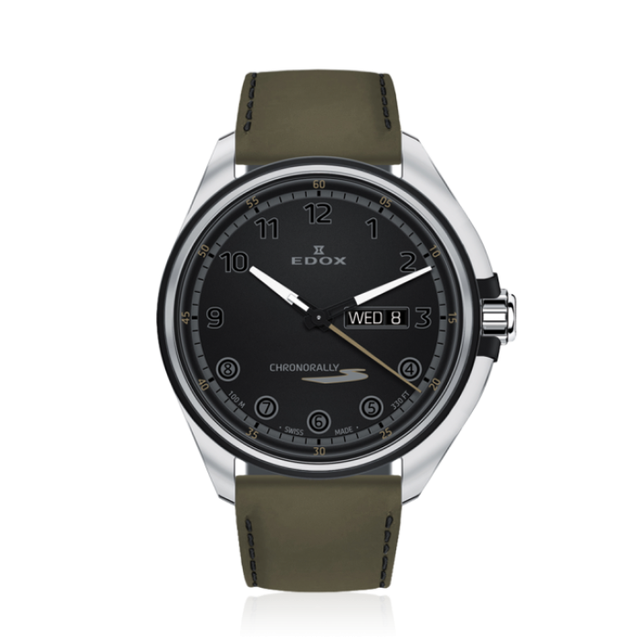 Годинник Edox Chronorally-S Day-Date 84301 3NCV NNV
