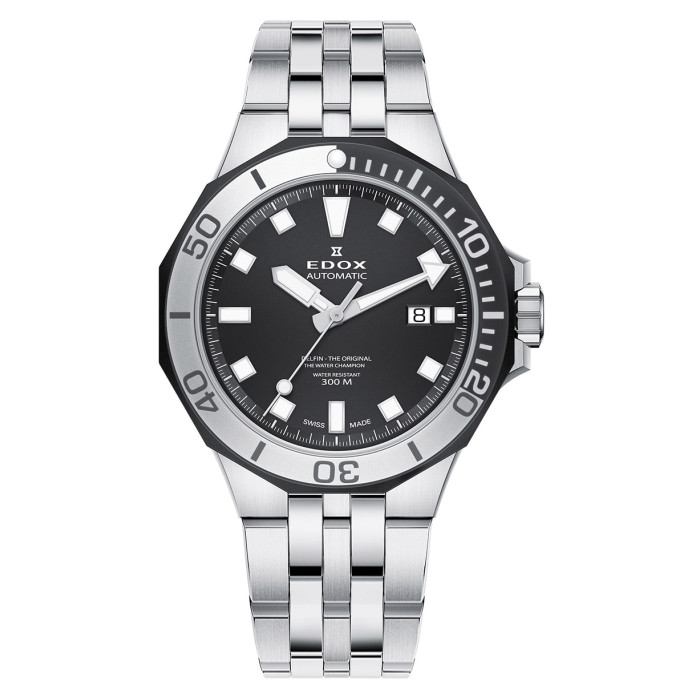 Годинник Edox Delfin Diver Automatic Date 80110 357NM NIN