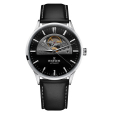 Годинник Edox Les Vauberts Open Heart Automatic 85014 3C1 NIN