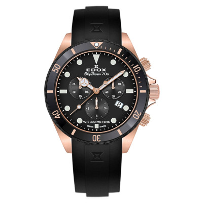 Часы Edox SKYDIVER 70s Chronograph 10238 37RNNCA NI