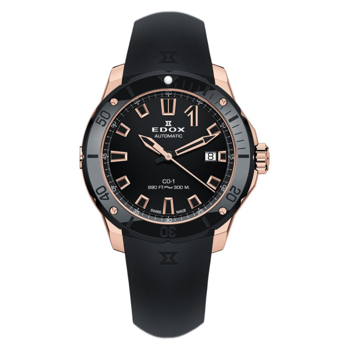 Годинник Edox CO-1 Date Automatic 80119 37RN NIR