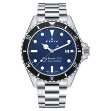 Годинник Edox SkyDiver 70s Date 53017 3NM BUI