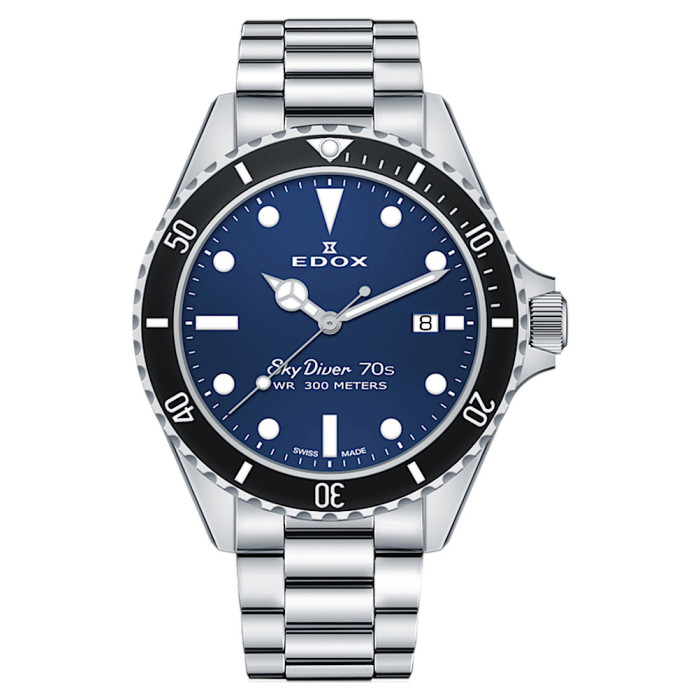 Годинник Edox SkyDiver 70s Date 53017 3NM BUI
