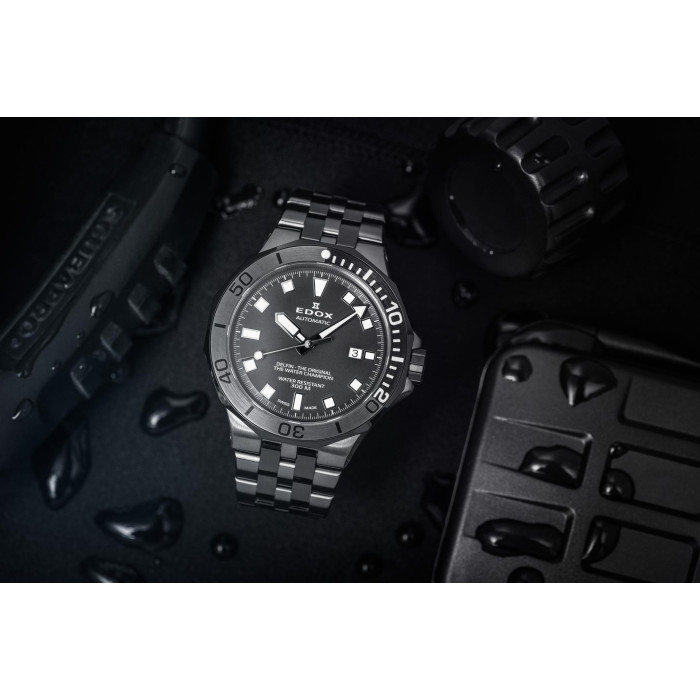 Годинник Edox Delfin Diver Automatic Date 80110 357GNM GIN