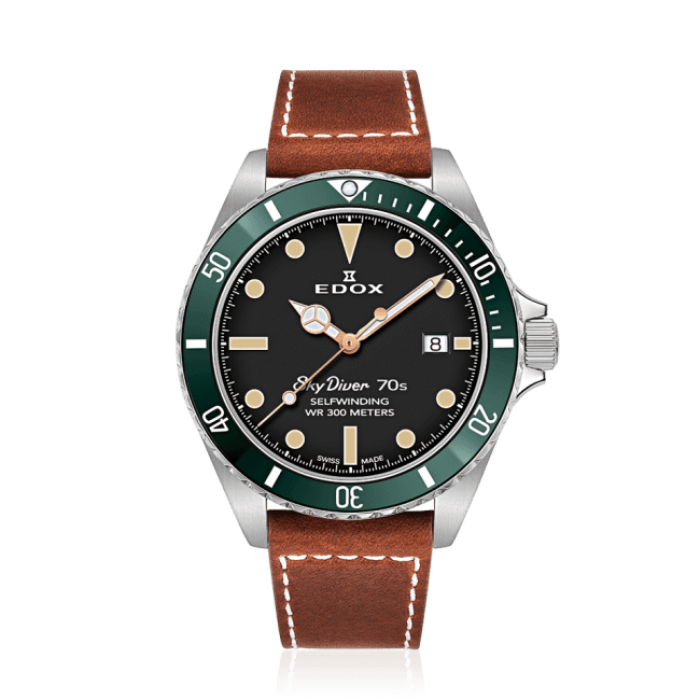 Наручний годинник EDOX 80112 3VM NIBEI Skydiver Military L.E. 
