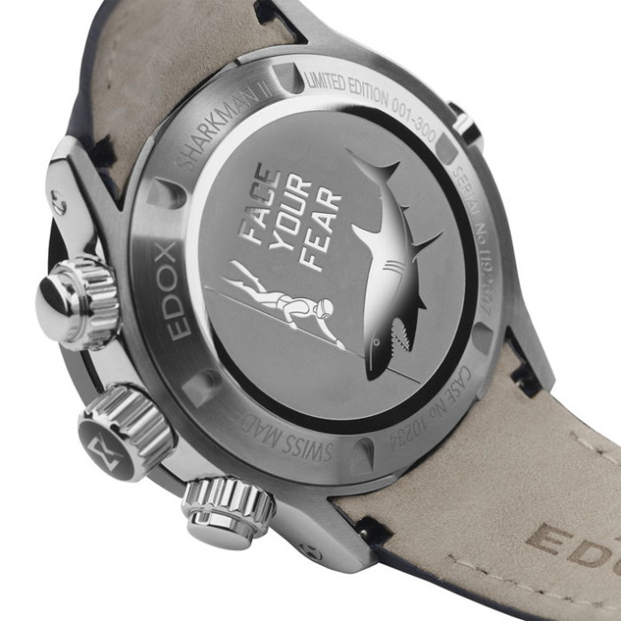 Годинник Edox CO-1 SHARKMAN III 10241 TIV BUIN Limited Edition