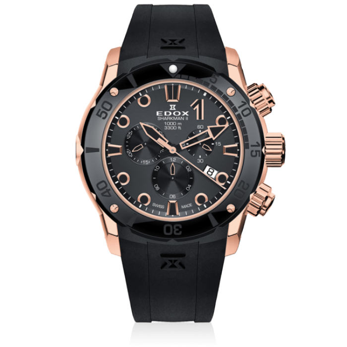 Годинник Edox CO-1 SHARKMAN II 10234 357RN NIR Limited Edition