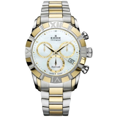 Часы Edox Royal Lady Chronolady 10406 357J NAID