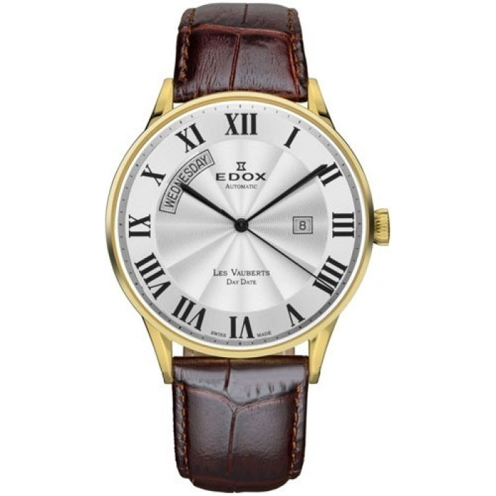 Годинник Edox Les Vauberts Day Date Automatic 83010 37J AR