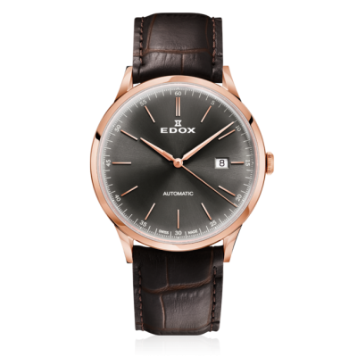 Часы Edox Les Vauberts Automatic Date 80106 37RC GIR