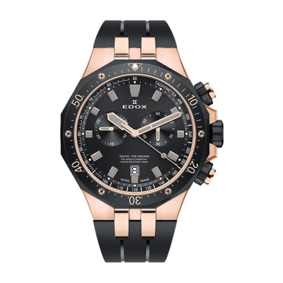 Часы Edox Delfin Chronograph 10109 357RNCA NIRG