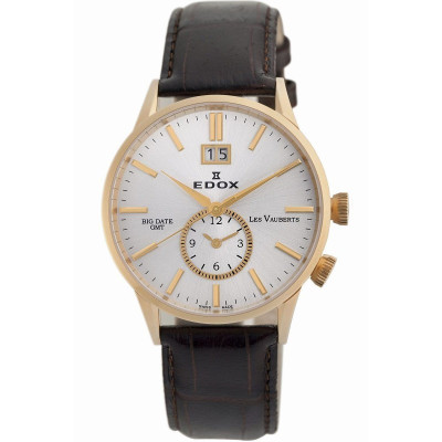 Годинник Edox Les Vauberts GMT 62003 37R AIR