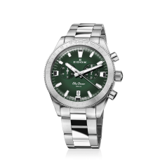ГОДИННИК EDOX SKYDIVER CHRONOGRAPH 10116 3 VIDN + РЕМІНЕЦЬ