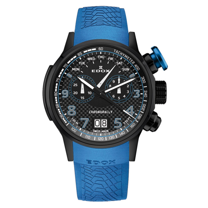 Годинник Edox Chronorally Chronograph 38001 TINNBU3 NIBU3