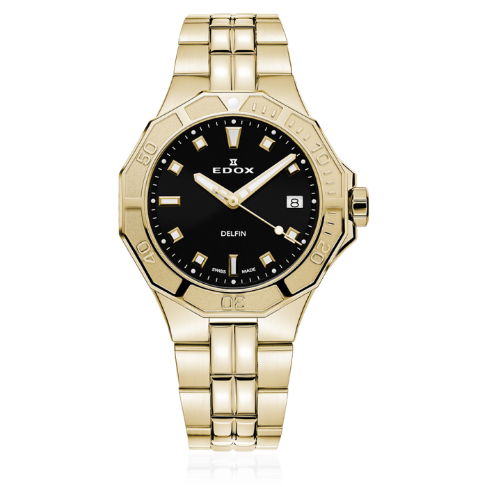 ГОДИННИК EDOX DELFIN THE ORIGINAL DIVER DATE LADY 53020 37JM NID