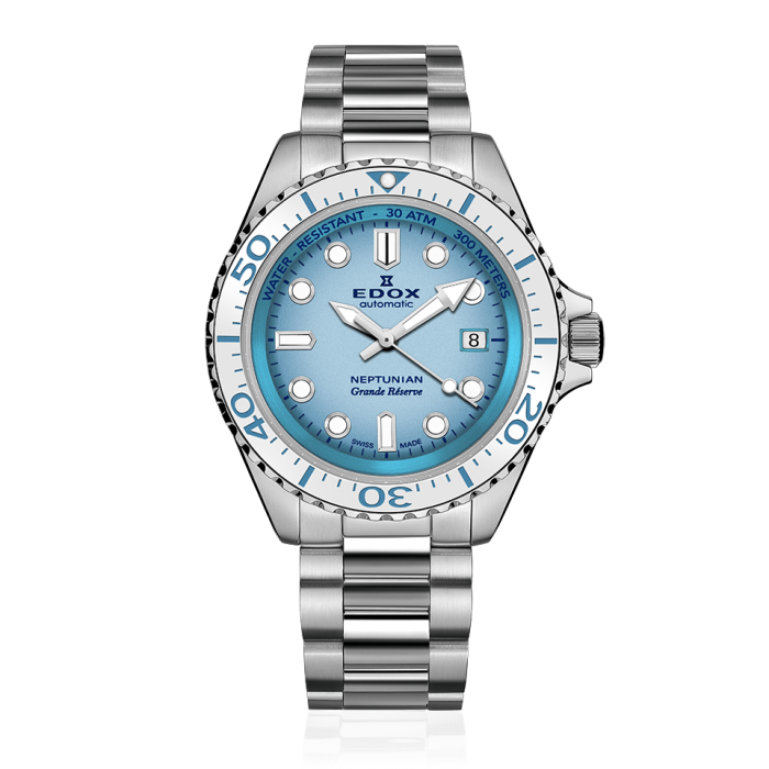 ГОДИННИК EDOX NEPTUNIAN GRANDE RESERVE 80801 3BBUM BUCDN