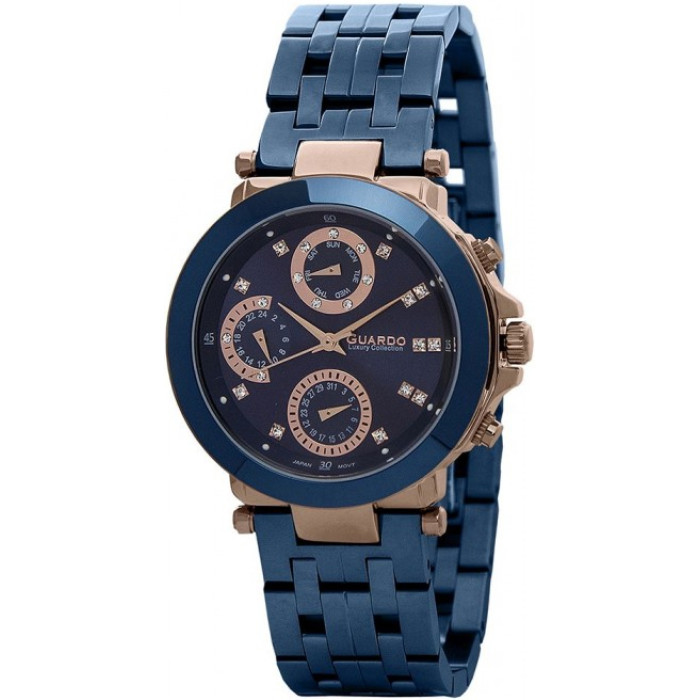 Годинник Guardo S00778(m) RgBlBl