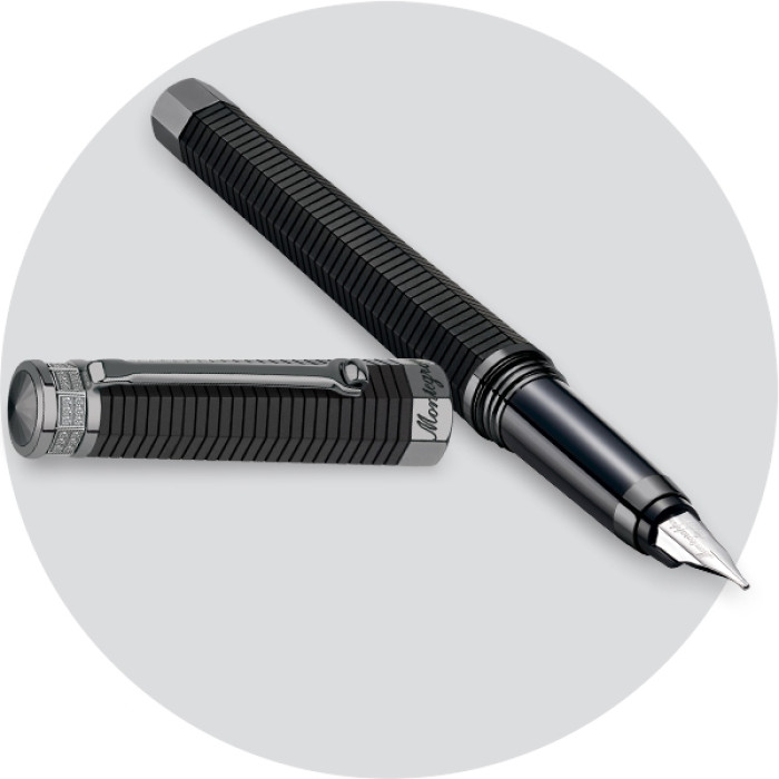 Ручка перьевая MONTEGRAPPA NeroUno Pure Brilliance , ISNLB2AC