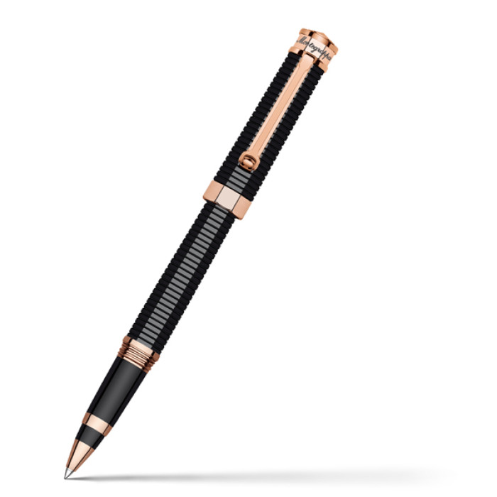 Роллер Montegrappa, NeroUno Linea Red Gold ISNRCRAC
