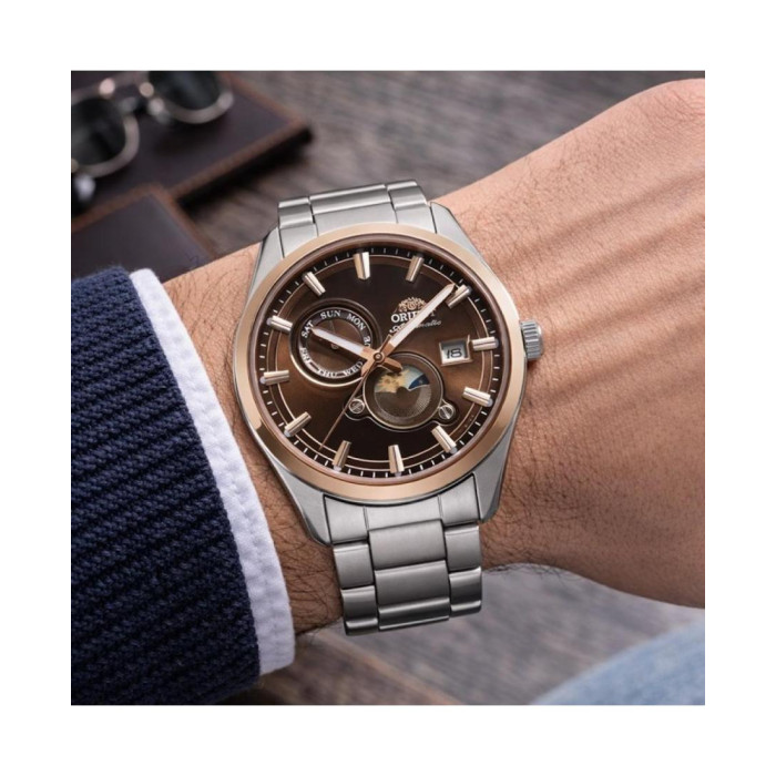 Годинник Orient RA-AK0313Y30B Stretto Moon Watch