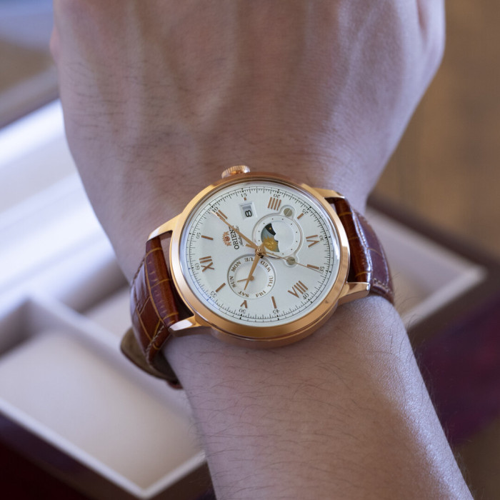 Годинник Orient Bambino Version 9 RA-AK0801S30B